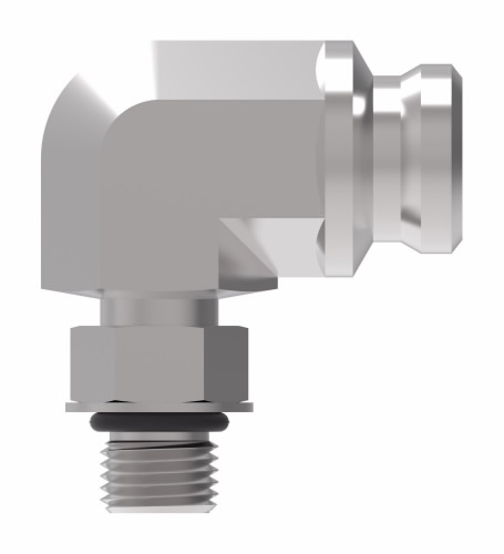 MALE SAE O-RING TO FEM STC 90°