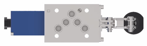 FLOW CONTROL HYDRAULIC VALVE