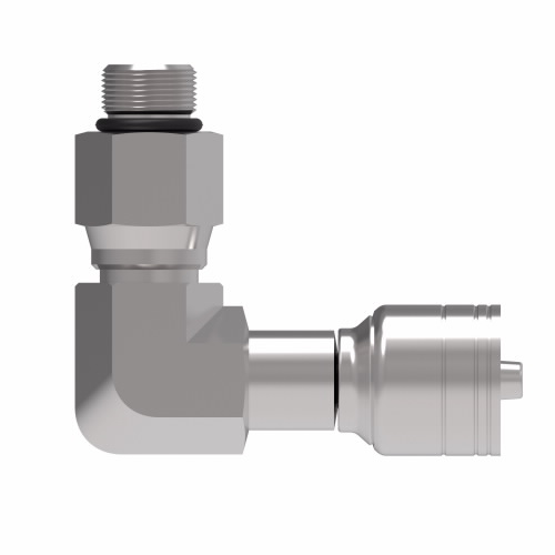 MALE STR THREAD O-RING SWIVEL 90°