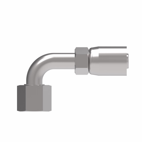 FEM FORSEAL SWIVEL SHORT DROP 90°