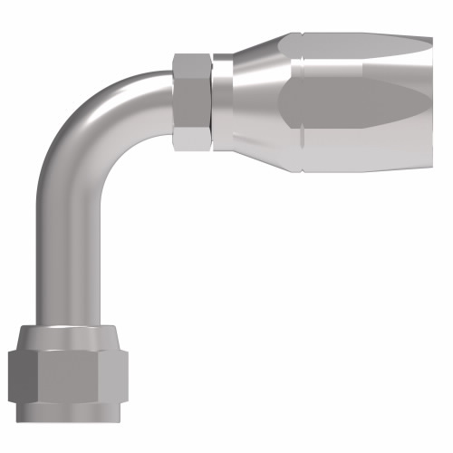 JIC 37° FEMALE SWIVEL LONG DROP 90°