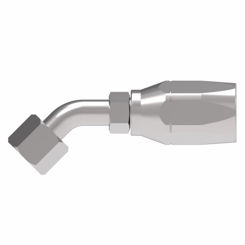 JIC 37° FEMALE SWIVEL 45° ELBOW