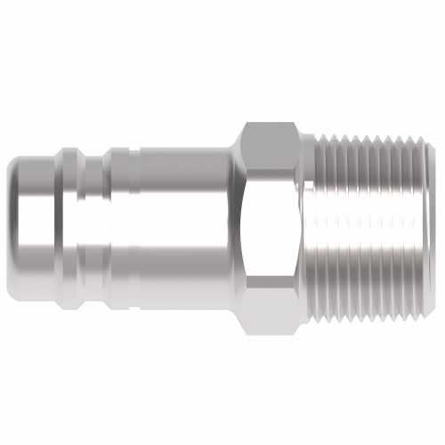 MALE INDUS INTER 1/4` INOX