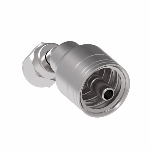 JIC 37° FEMALE SWIVEL 45° ELBOW