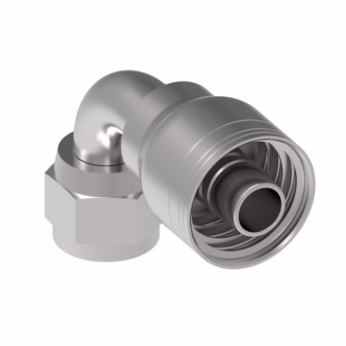 JIC 37° FEMALE SWIVEL 90° ELBOW
