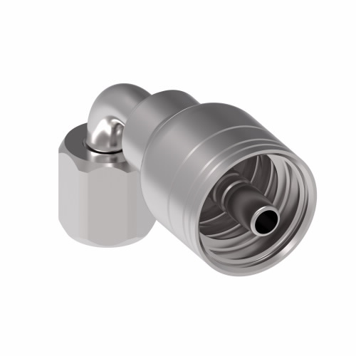 FEMALE JIC/SAE 37° SWIVEL ELBOW TTC
