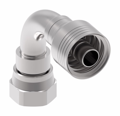 FEMALE JIC/37° SWIVEL 90°