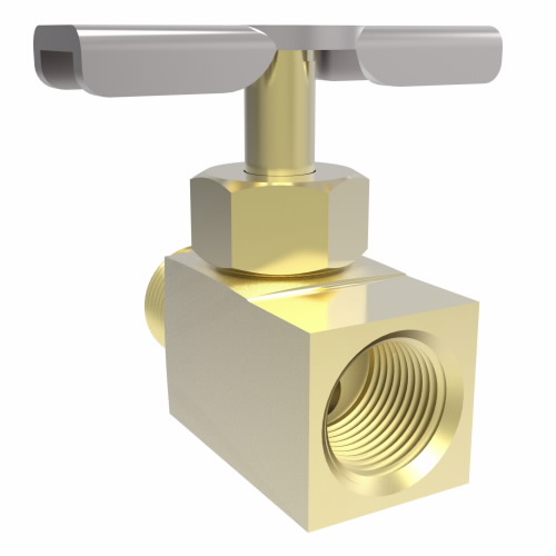 MALE TO FEMALE PIPE NEEDLE VALVE