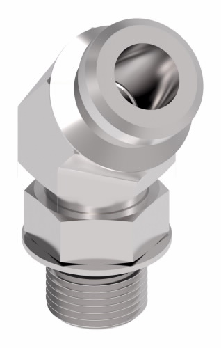 MALE SAE O-RING TO FEM STC 45°