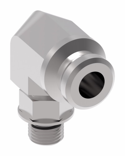MALE SAE O-RING TO FEM STC 90°