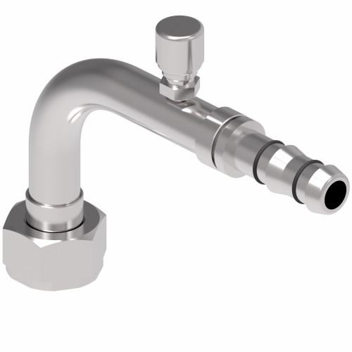 90° FEMALE ROTALOCK W/ S/PORT