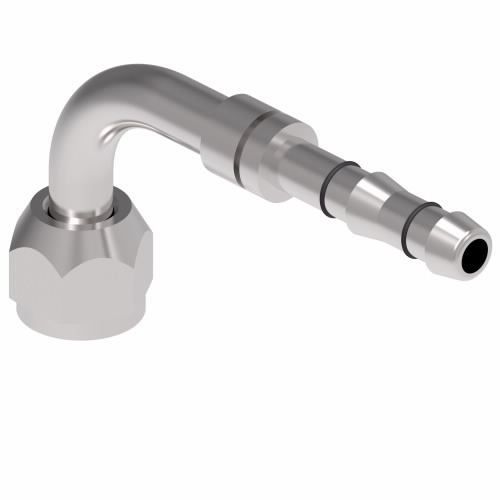 90° FEMALE O-RING (LONG PILOT)