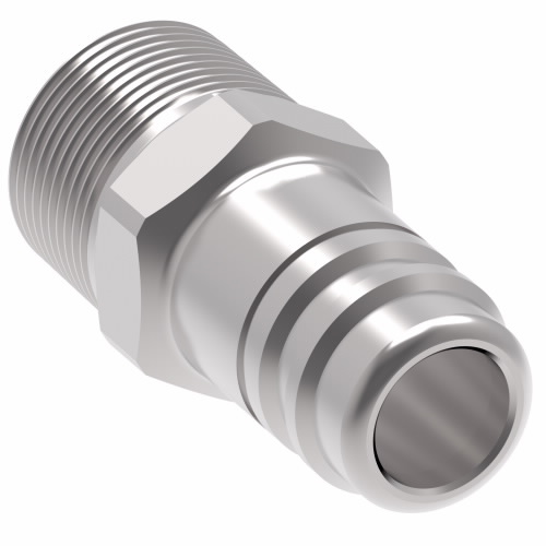 MALE INDUS INTER 1/4` INOX