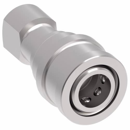 COUPLER S/S ISO7241/1B SOCKET S/S -4