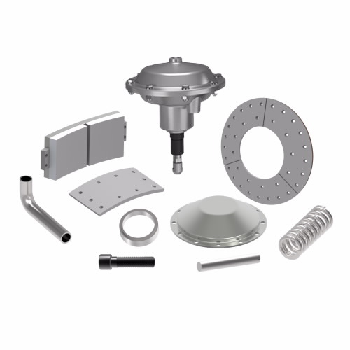 AIR TUBE, WATER COOLED BRAKE TYPE 240W