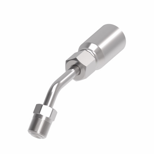 INVERTED MALE SWIVEL 45° TUBE ELBOW