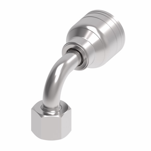 FEMALE SWIVEL DIN 24° SEAT 90°