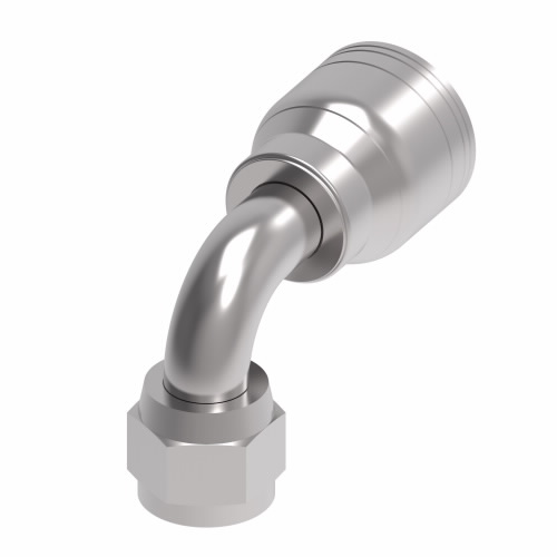 JIC 37° FEMALE SWIVEL 90° ELBOW