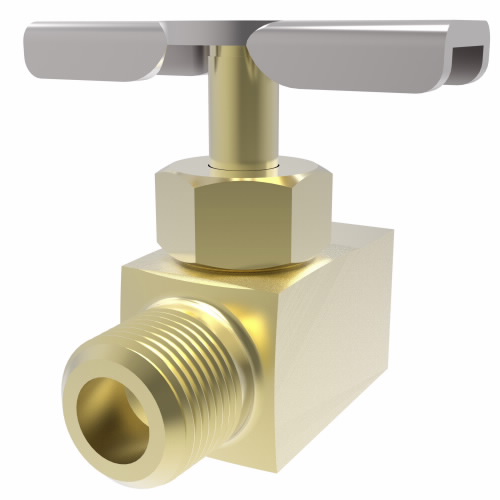 MALE TO FEMALE PIPE NEEDLE VALVE
