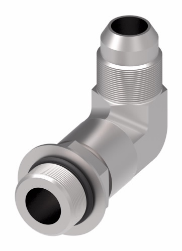 90° ELBOW LONG STR THD O-RING