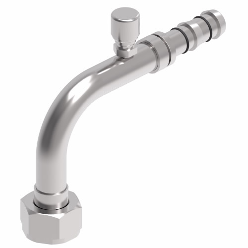 90° FEMALE ROTALOCK W/ S/PORT