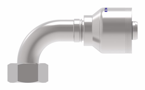 FEMALE SWIVEL DIN 24° SEAT 90°