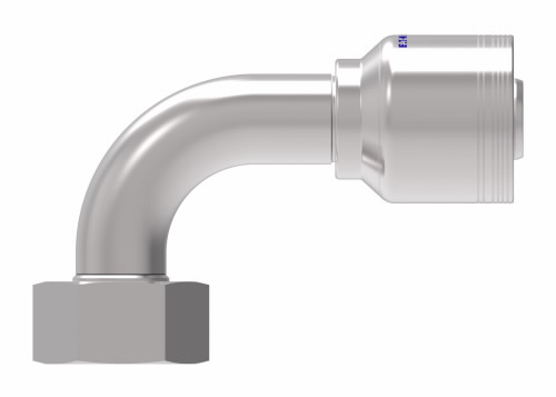 FEMALE SWIVEL DIN 24° SEAT 90°