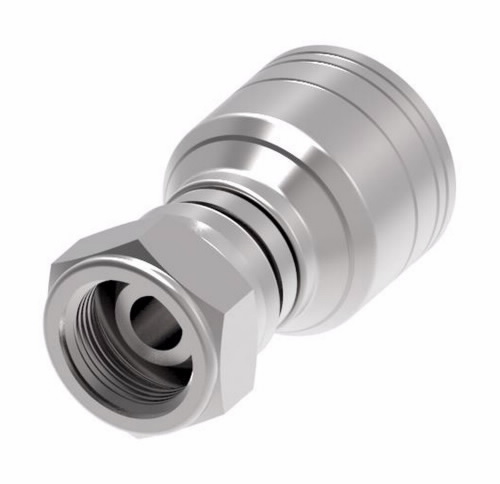 BSPP 60° CONE FEMALE SWVL STRAIGHT