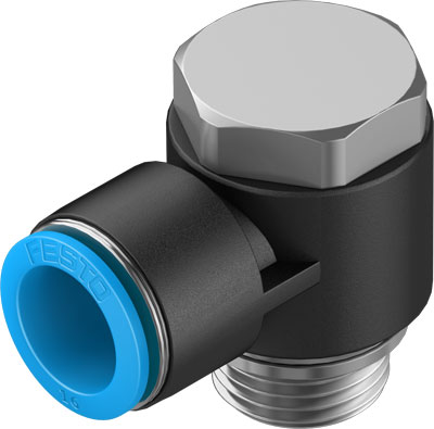 QSLV-G1/2-16 PUSH-IN L-FITTING