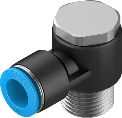 QSLV-1/2-12 PUSH-IN L-FITTING
