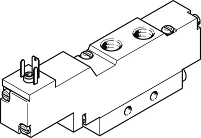 MEBH-5/2-1/8-S-B-110AC SOLENOID VALVE