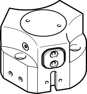 HGDD-40-A THREE-POINT GRIPPER