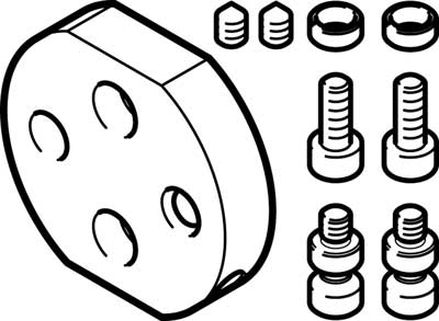 DHAA-G-Q11-20-B2/B3-25 ADAPTER KIT
