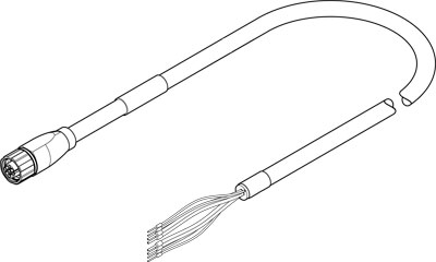 NEBM-M16G8-E-5-Q7-LE8-1 MOTOR CABLE