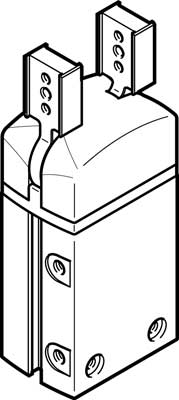 DHRS-25-A-NC RADIAL GRIPPER