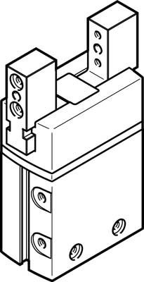 DHPS-20-A-NO PARALLEL GRIPPER