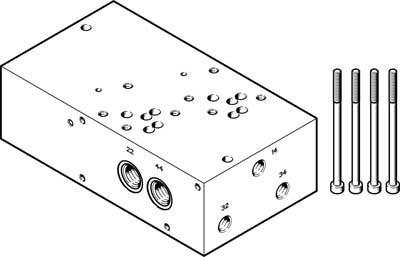 VABP-S1-1V1G-G14-2 SUB-BASE