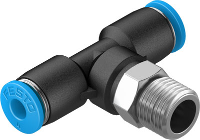 QST-1/8-4-100 PUSH-IN T-FITTING