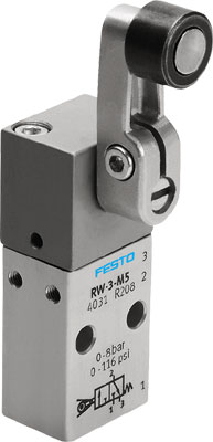 RW-3-M5 SWIVEL LEVER VALVE