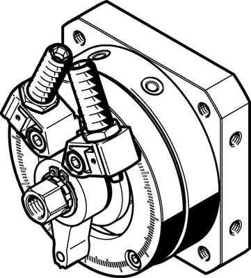 DSM-12-270-P1-FW-A-B SEMI-ROTARY DRIVE