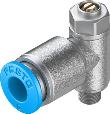 GRLA-M5-QS-6-D ONE-WAY FLOW CONTROL VALVE