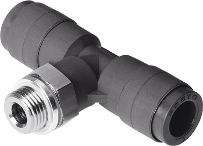QST-V0-G1/4-8 PUSH-IN T-FITTING