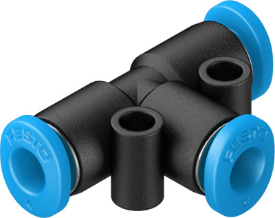 QSMT-4-100 PUSH-IN T-CONNECTOR