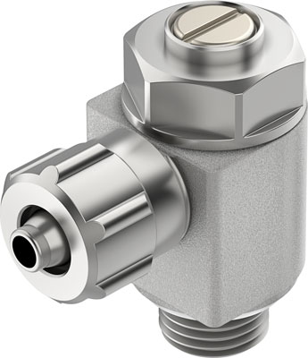 GRLZ-1/8-PK-4-B ONE-WAY FLOW CONTROL VALVE