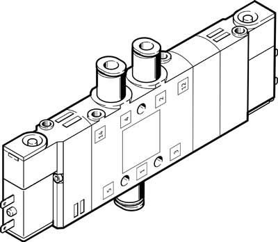 CPE14-M1BH-5/3E-QS-8 SOLENOID VALVE