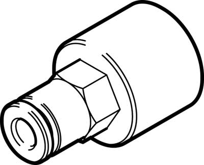 NPQH-D-G18F-Q8-P10 PUSH-IN FITTING