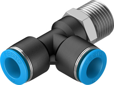 QSTL-1/2-12 PUSH-IN T-FITTING