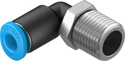 QSML-1/8-4-100 PUSH-IN L-FITTING