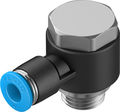 QSLV-G1/4-6 PUSH-IN L-FITTING