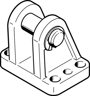LBG-32-R3 CLEVIS FOOT